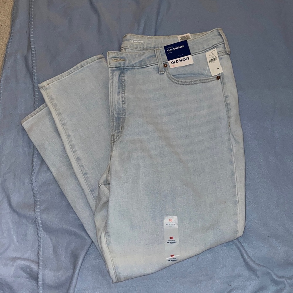 NWT Old Navy O.G. Straight ankle jeans (high rise)